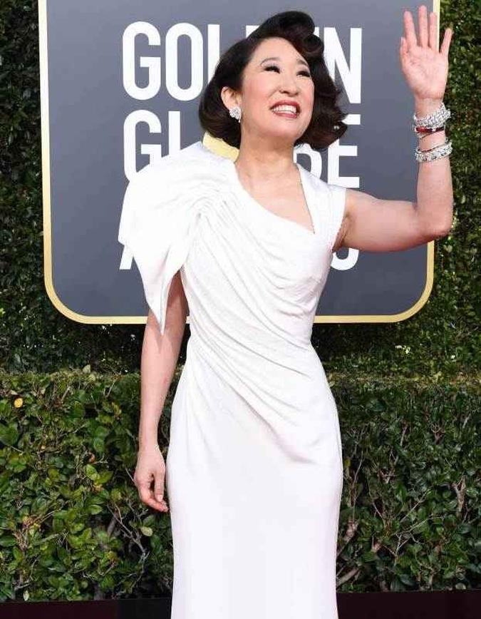 Sandra Oh, atriz de séries e de filmes como Sideways Entre umas e outras(foto: Valerie Macon/ Divulgação) Sandra Oh, atriz de séries e de filmes como Sideways Entre umas e outras(foto: Valerie Macon/ Divulgação)