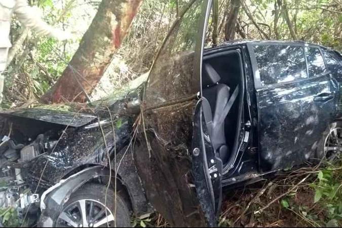 O acidente aconteceu em um trecho entre Vianópolis (GO) e Luziânia (GO)(foto: Reprodução/Facebook) O acidente aconteceu em um trecho entre Vianópolis (GO) e Luziânia (GO)(foto: Reprodução/Facebook)