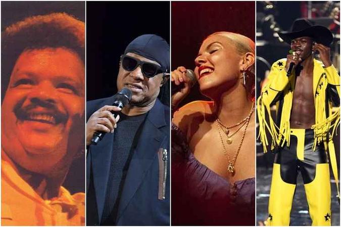 Playlist da virada(foto: Universal Music/Reprodução - AFP / ANGELA WEISS - Duda Beat/Divulgação - Kevin Winter/Getty Images/AFP) Playlist da virada(foto: Universal Music/Reprodução - AFP / ANGELA WEISS - Duda Beat/Divulgação - Kevin Winter/Getty Images/AFP)