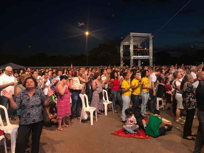 Hallel 2018: foram dois dias de evento e mais de 20 atrações(foto: Marina Adorno/Esp. CB/D.A Press) Hallel 2018: foram dois dias de evento e mais de 20 atrações(foto: Marina Adorno/Esp. CB/D.A Press)