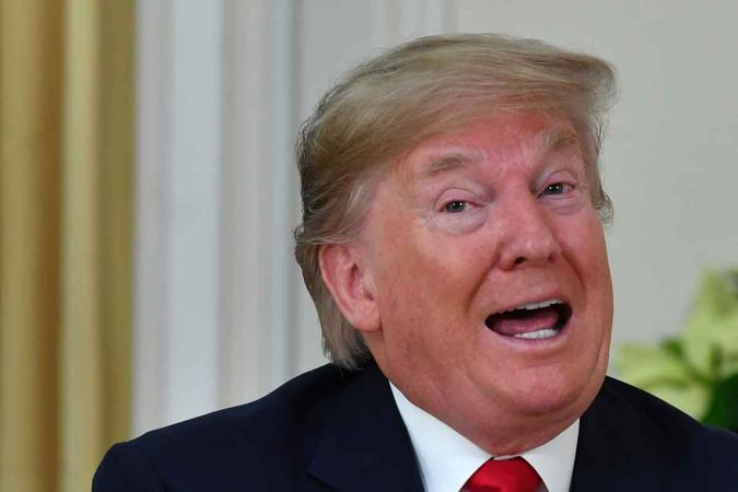Trump atacou duramente o prefeito de Londres, o trabalhista Sadiq Khan(foto: Nicholas Kamm / AFP) Trump atacou duramente o prefeito de Londres, o trabalhista Sadiq Khan(foto: Nicholas Kamm / AFP)
