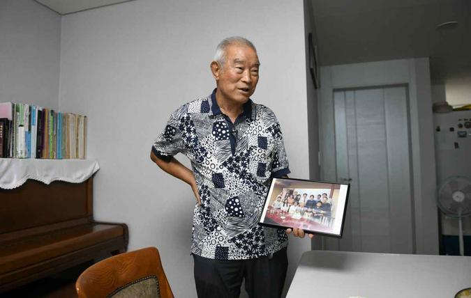 Kim Kwang-ho encontrará o irmão que não vê há 68 anos(foto: JUNG YEON-JE / AFP) Kim Kwang-ho encontrará o irmão que não vê há 68 anos(foto: JUNG YEON-JE / AFP)