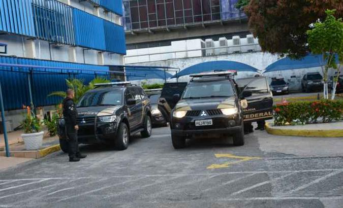 Segunda fase da Operação Torrentes cumpre mandados de prisão e apreensão em Pernambuco e no Maranhão(foto: PF/ Divulgação ) Segunda fase da Operação Torrentes cumpre mandados de prisão e apreensão em Pernambuco e no Maranhão(foto: PF/ Divulgação )