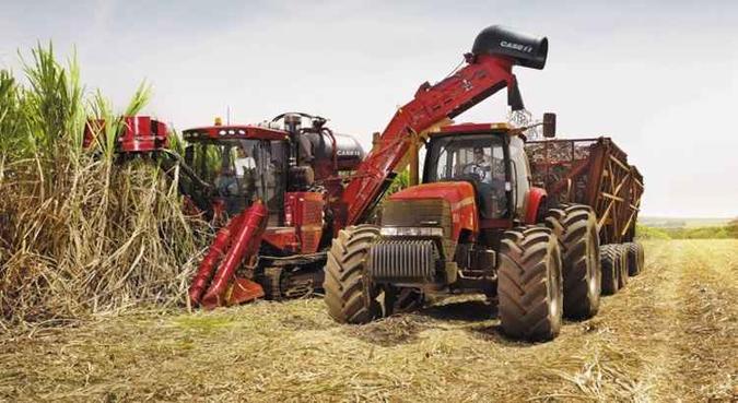 O projeto original previa a possibilidade de plantar cana em outros biomas como Cerrado(foto: Caseih/Divulgação) O projeto original previa a possibilidade de plantar cana em outros biomas como Cerrado(foto: Caseih/Divulgação)