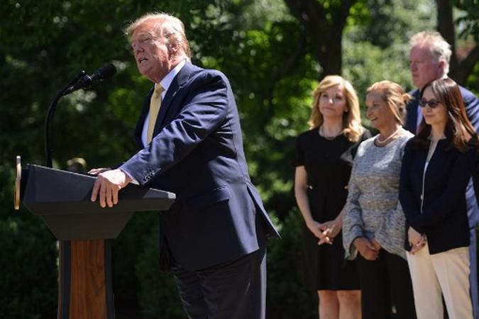 Presidente dos Estados Unidos, Donald Trump(foto: Saul Loeb/AFP) Presidente dos Estados Unidos, Donald Trump(foto: Saul Loeb/AFP)