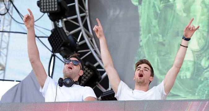 Duo The Chainsmokers é uma das atrações do festival(foto: Kevin Winter/Getty Images/AFP) Duo The Chainsmokers é uma das atrações do festival(foto: Kevin Winter/Getty Images/AFP)