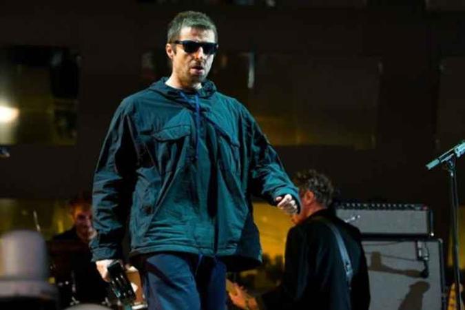 Liam Gallagher abandonou a apresentação no Chile após cantar quatro canções. (foto: AFP/Divulgação) Liam Gallagher abandonou a apresentação no Chile após cantar quatro canções. (foto: AFP/Divulgação)