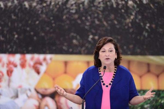 Kátia Abreu se aproximou de Dilma Rouseff nas eleições de 2010 Kátia Abreu se aproximou de Dilma Rouseff nas eleições de 2010