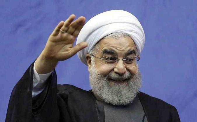 A mensagem de Rouhani a Bolsonaro expressa 'sua esperança de que as relações dos dois países, como sempre, se desenvolvam ainda mais em todos os aspectos'(foto: Atta Kenare/AFP) A mensagem de Rouhani a Bolsonaro expressa 'sua esperança de que as relações dos dois países, como sempre, se desenvolvam ainda mais em todos os aspectos'(foto: Atta Kenare/AFP)