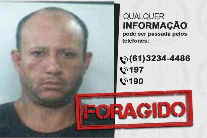 À época da fuga, a Polícia Civil divulgou fotos dos três foragidos(foto: PCDF/Divulgação) À época da fuga, a Polícia Civil divulgou fotos dos três foragidos(foto: PCDF/Divulgação)