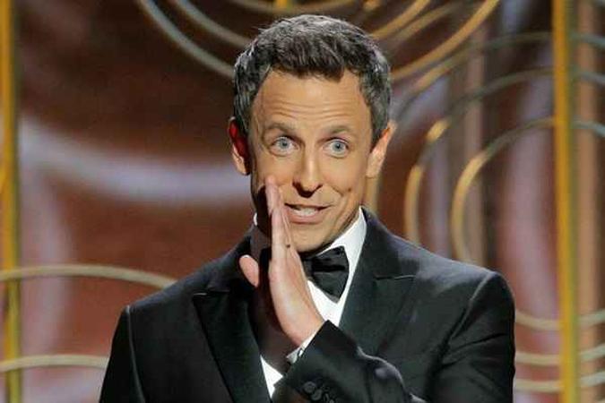 A cerimônia de 2018 foi apresentada por Seth Meyers(foto: Reprodução/Internet) A cerimônia de 2018 foi apresentada por Seth Meyers(foto: Reprodução/Internet)