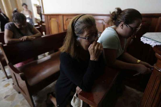 Na segunda-feira, centenas de seguidores do presidente Daniel Ortega e paramilitares sitiaram e agrediram líderes católicos na cidade(foto: AFP PHOTO / Inti OCON) Na segunda-feira, centenas de seguidores do presidente Daniel Ortega e paramilitares sitiaram e agrediram líderes católicos na cidade(foto: AFP PHOTO / Inti OCON)