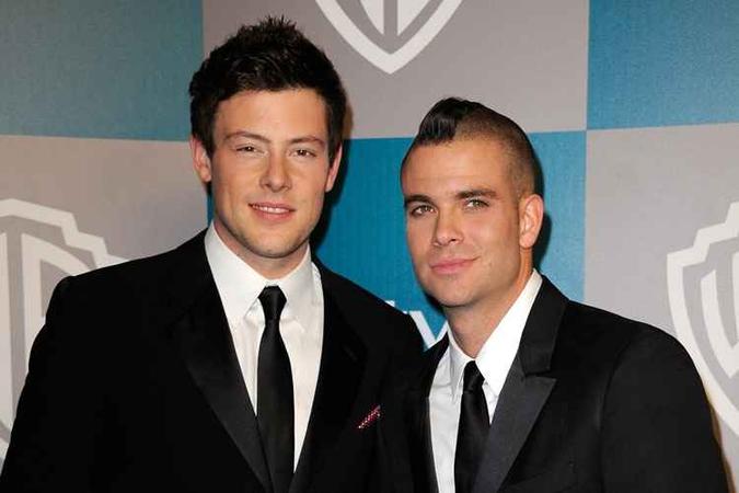 Cory Monteith e Mark Salling eram personagens principais na série 'Glee'(foto: Reprodução/Instagram) Cory Monteith e Mark Salling eram personagens principais na série 'Glee'(foto: Reprodução/Instagram)