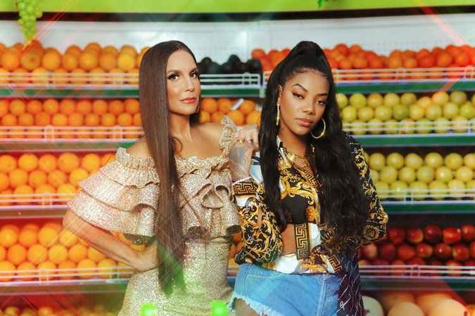 Ivete Sangalo e Ludmilla no clima do carnaval (foto: Rodolfo Magalhães/Divulgação) Ivete Sangalo e Ludmilla no clima do carnaval (foto: Rodolfo Magalhães/Divulgação)