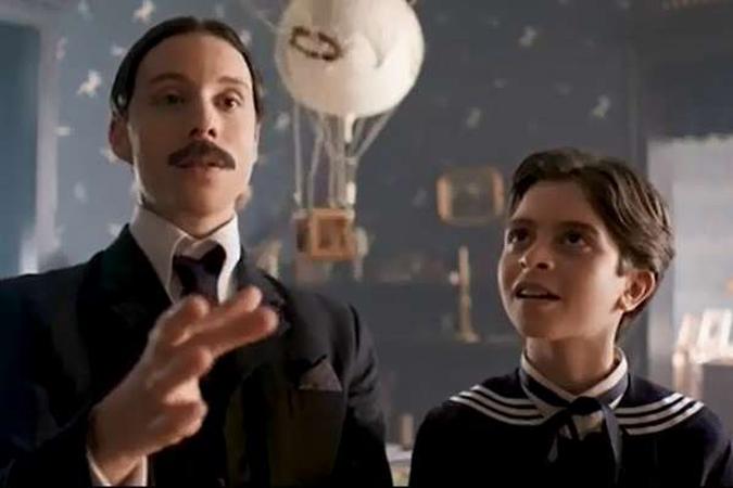 Teaser exibe fragmentos da vida de Santos Dumont(foto: Divulgação/HBO) Teaser exibe fragmentos da vida de Santos Dumont(foto: Divulgação/HBO)