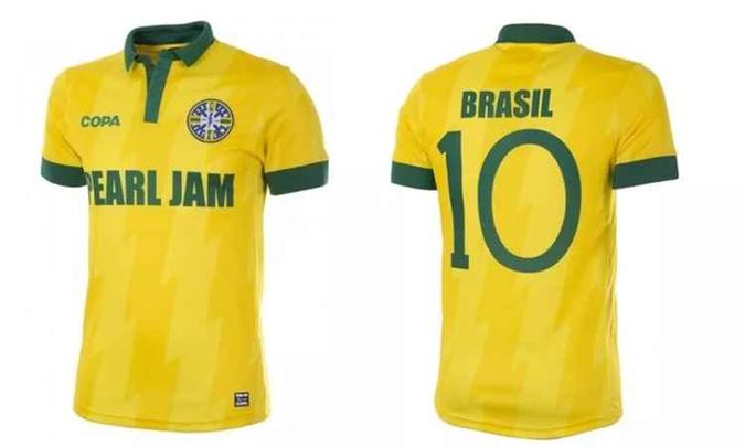 Fãs brasileiros ficaram receosos, já que uma camiseta do mesmo estilo fez parte de protestos políticos pelo país(foto: Reprodução/Internet) Fãs brasileiros ficaram receosos, já que uma camiseta do mesmo estilo fez parte de protestos políticos pelo país(foto: Reprodução/Internet)