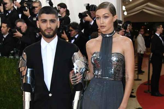 Zan e Gigi estavam juntos há mais de 2 anos(foto: Larry Busacca/Getty Images/AFP) Zan e Gigi estavam juntos há mais de 2 anos(foto: Larry Busacca/Getty Images/AFP)