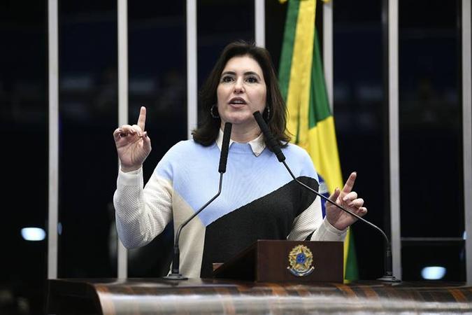Simone Tebet: Pelo que senti, não se vota nenhuma PEC este ano. Menos ainda a emergencial(foto: Pedro França/Agência Senado) Simone Tebet: Pelo que senti, não se vota nenhuma PEC este ano. Menos ainda a emergencial(foto: Pedro França/Agência Senado)