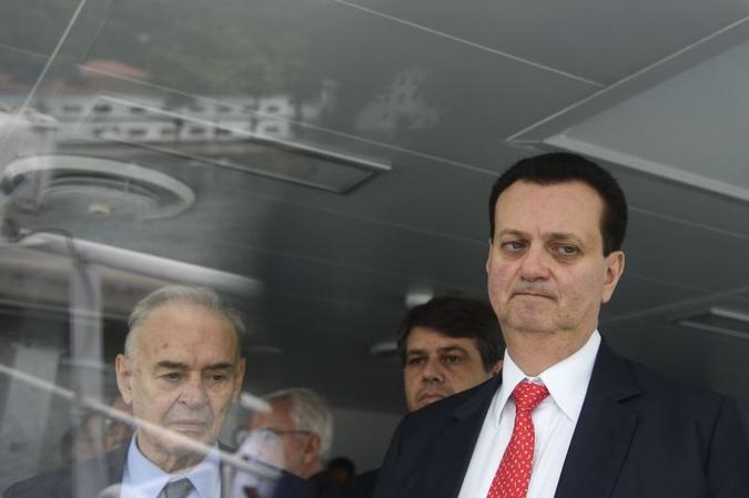 Kassab disse que pedirá licença do cargo de secretário da Casa Civil, para se defender das suspeitas de corrupção(foto: Tania Rego/Agencia Brasil) Kassab disse que pedirá licença do cargo de secretário da Casa Civil, para se defender das suspeitas de corrupção(foto: Tania Rego/Agencia Brasil)