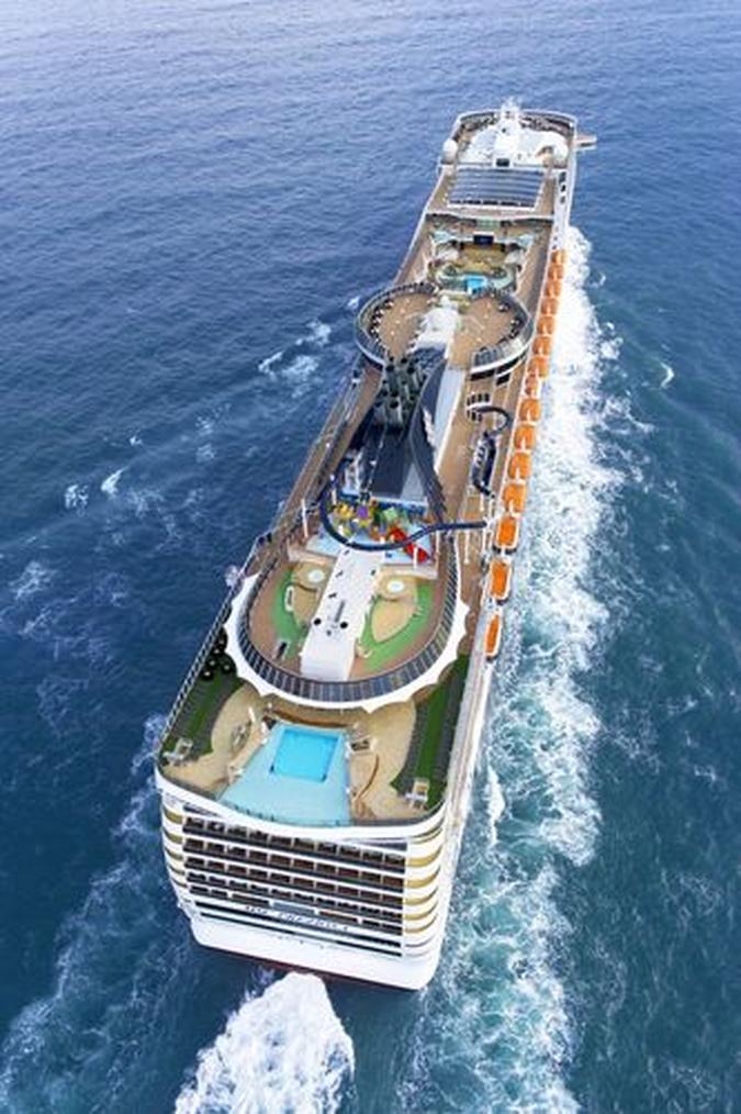 Navio de cruzeiro MSC Preziosa(foto: MSC/Divulgação) Navio de cruzeiro MSC Preziosa(foto: MSC/Divulgação)
