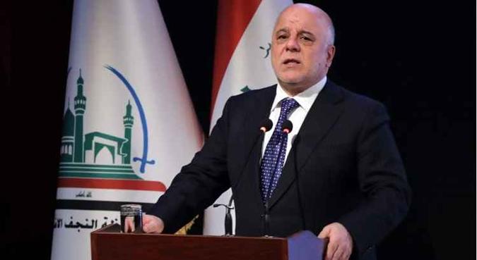 O primeiro-ministro iraquiano, Haider al Abadi, diz não apoiar as sanções por serem injustas (foto: Haidar Hamdani) O primeiro-ministro iraquiano, Haider al Abadi, diz não apoiar as sanções por serem injustas (foto: Haidar Hamdani)