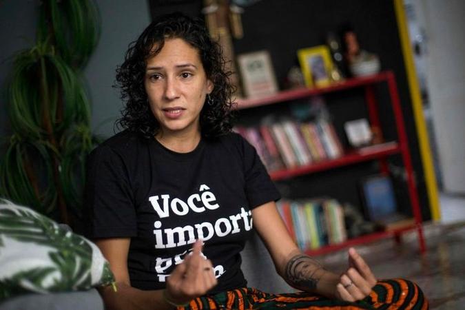 ''Hoje, luto para que ninguém precise passar pelas dificuldades que eu e Marielle passamos'', afirma(foto: Daniel Ramalho/AFP) ''Hoje, luto para que ninguém precise passar pelas dificuldades que eu e Marielle passamos'', afirma(foto: Daniel Ramalho/AFP)
