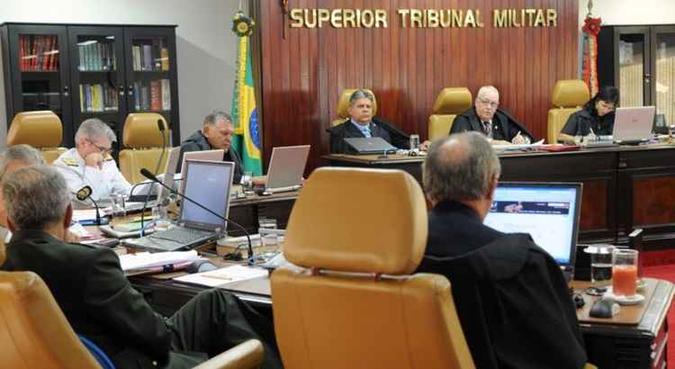 O Superior Tribunal Militar em Brasília vai analisar denúncia do MPM(foto: Bruno Peres/CB/D.A Press) O Superior Tribunal Militar em Brasília vai analisar denúncia do MPM(foto: Bruno Peres/CB/D.A Press)