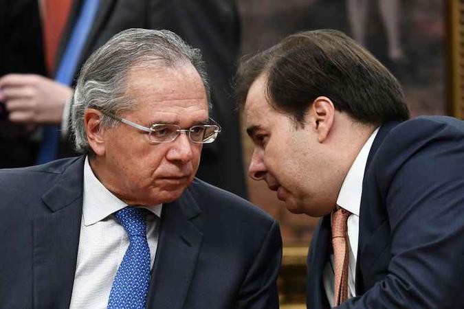 A fala dele foi em resposta à declaração do secretário Mansueto Almeida(foto: Evaristo SA/CB/D.A Press) A fala dele foi em resposta à declaração do secretário Mansueto Almeida(foto: Evaristo SA/CB/D.A Press)