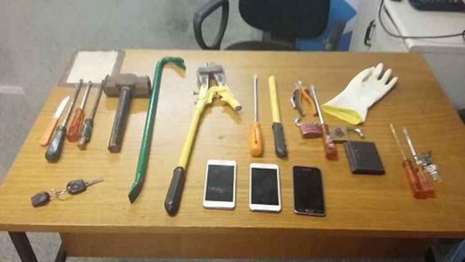 Crime foi comunicado aos policiais por meio do Copom (serviço do 190)(foto: PMDF ) Crime foi comunicado aos policiais por meio do Copom (serviço do 190)(foto: PMDF )