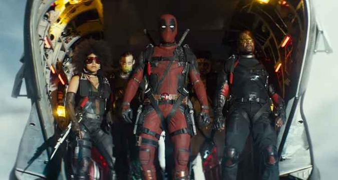 Deadpool reuniu o X-Force (foto: Reprodução/Internet) Deadpool reuniu o X-Force (foto: Reprodução/Internet)
