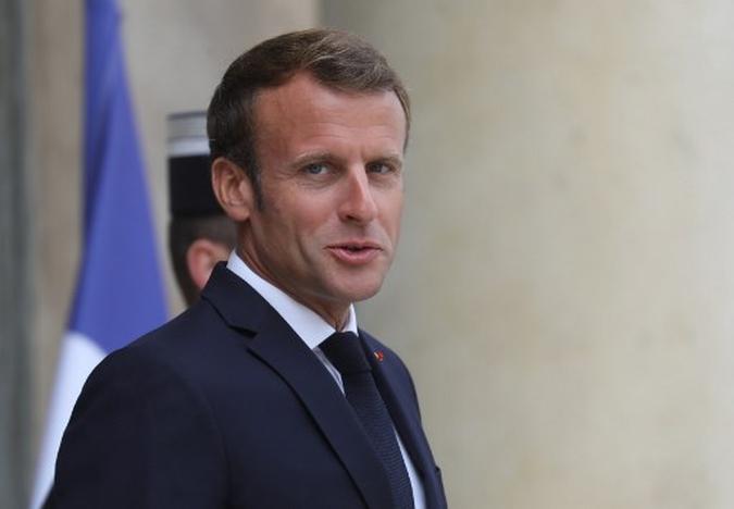 Presidente francês Emmanuel Macron.(foto: Ludovic Marin/AFP) Presidente francês Emmanuel Macron.(foto: Ludovic Marin/AFP)