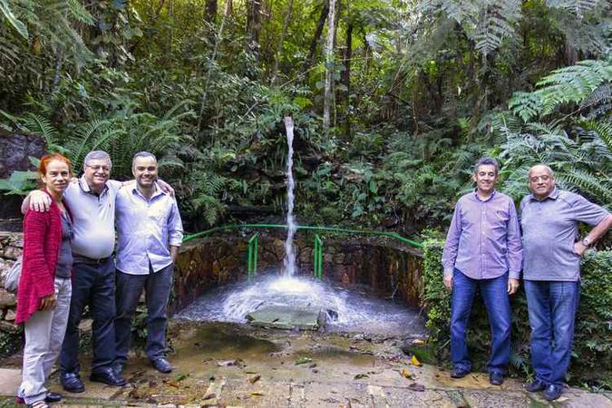 Associados destacam a área verde como o local nobre do clube(foto: Vinicius Cardoso/Esp. CB/D.A Press) Associados destacam a área verde como o local nobre do clube(foto: Vinicius Cardoso/Esp. CB/D.A Press)