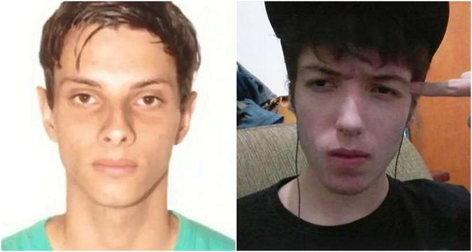 Fotos de Luiz Henrique de Castro, 25 anos, e Gilherme Taucci Monteiro, 17 anos, identificados como os responsáveis pelo ataque(foto: Arquivo Pessoal) Fotos de Luiz Henrique de Castro, 25 anos, e Gilherme Taucci Monteiro, 17 anos, identificados como os responsáveis pelo ataque(foto: Arquivo Pessoal)