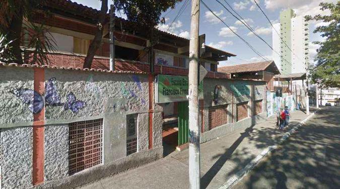Google Street View/Reprodução(foto: Boatos envolveram alunos de uma escola de Contagem) Google Street View/Reprodução(foto: Boatos envolveram alunos de uma escola de Contagem)