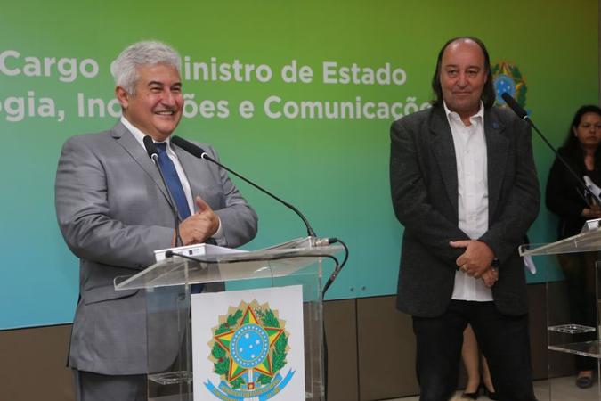 Cerimônia de transmissão do cargo de ministro da Ciência, Tecnologia, Inovações e Comunicações ao senhor Marcos Pontes(foto: Bruno Peres/MCTIC) Cerimônia de transmissão do cargo de ministro da Ciência, Tecnologia, Inovações e Comunicações ao senhor Marcos Pontes(foto: Bruno Peres/MCTIC)