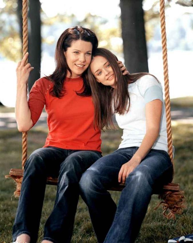 Loerelai e Rory Gilmore(foto: Reproducao Pinterest ) Loerelai e Rory Gilmore(foto: Reproducao Pinterest )