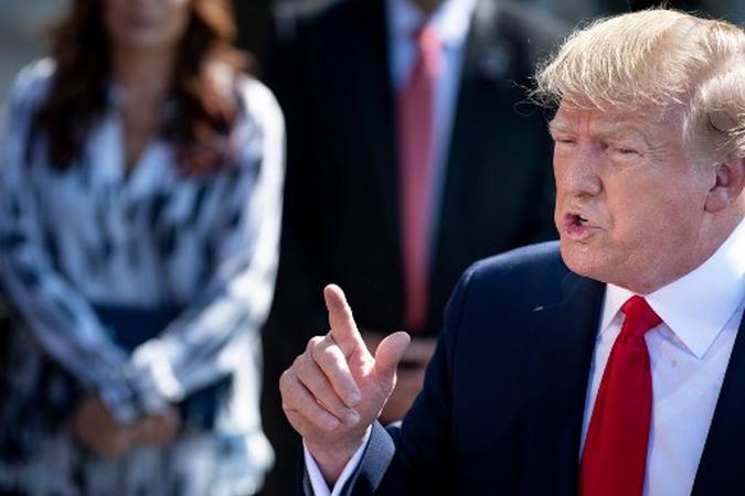 Presidente dos Estados Unidos, Donald Trump.(foto: Brendan Smialowski/AFP) Presidente dos Estados Unidos, Donald Trump.(foto: Brendan Smialowski/AFP)