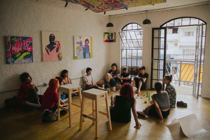 Espaços como o pilastra encontraram na reunião de esforços entre artistas uma maneira de produzir e gerar conhecimento(foto: Pilastra/Divulgação) Espaços como o pilastra encontraram na reunião de esforços entre artistas uma maneira de produzir e gerar conhecimento(foto: Pilastra/Divulgação)