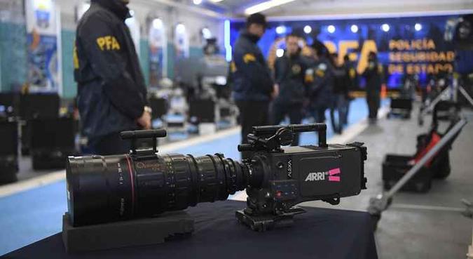 Em Buenos Aires, foram realizadas 10 operações de busca e apreensão em empresas localizadas no chamado 'Polo audiovisual' do bairro de Palermo(foto: AFP) Em Buenos Aires, foram realizadas 10 operações de busca e apreensão em empresas localizadas no chamado 'Polo audiovisual' do bairro de Palermo(foto: AFP)