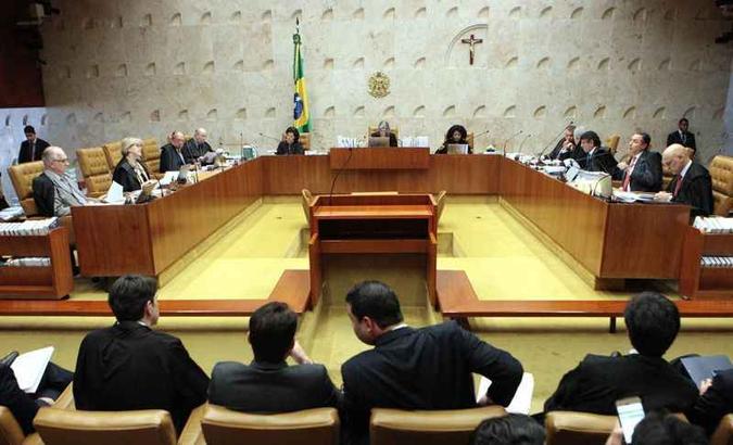 Plenário do Supremo: continuidade do inquérito ainda é motivo de tensão na Corte(foto: Cerlos Moura/STF - 5/10/17) Plenário do Supremo: continuidade do inquérito ainda é motivo de tensão na Corte(foto: Cerlos Moura/STF - 5/10/17)