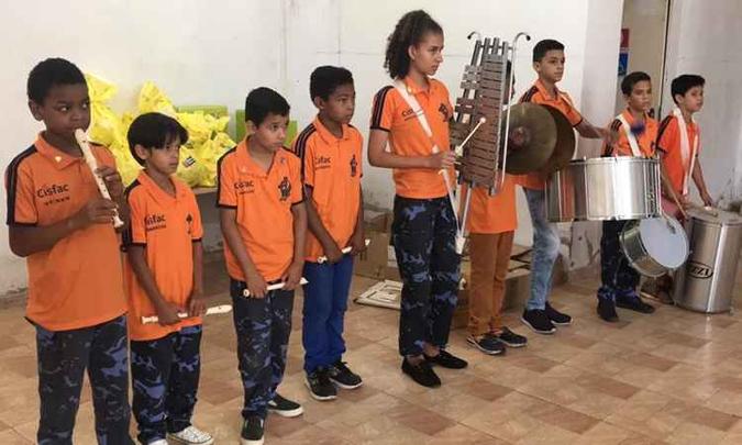O Cisfac ajuda na formação de crianças, apoia famílias e comunidades(foto: Sérgio Seiffert/Divulgação) O Cisfac ajuda na formação de crianças, apoia famílias e comunidades(foto: Sérgio Seiffert/Divulgação)