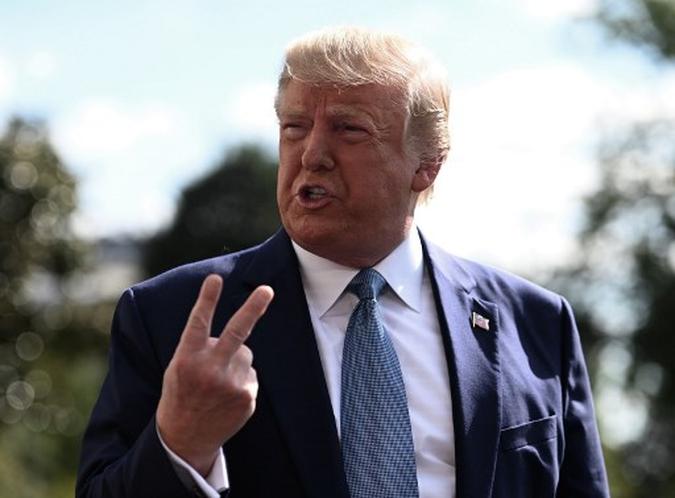 Presidente dos Estados Unidos, Donald Trump.(foto: Andrew Caballero-Reynolds/AFP) Presidente dos Estados Unidos, Donald Trump.(foto: Andrew Caballero-Reynolds/AFP)