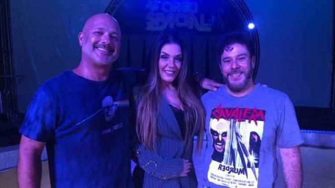 Mike, Simony e Tob planejam o retorno da Turma do Balão Mágico (foto: Divulgação) Mike, Simony e Tob planejam o retorno da Turma do Balão Mágico (foto: Divulgação)