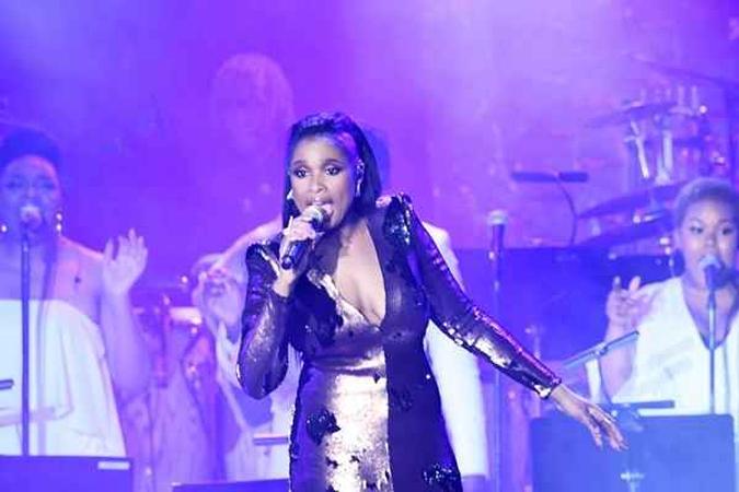 Jennifer Hudson foi escolhida por Aretha Franklin para representá-la no filme(foto: JEWEL SAMAD) Jennifer Hudson foi escolhida por Aretha Franklin para representá-la no filme(foto: JEWEL SAMAD)