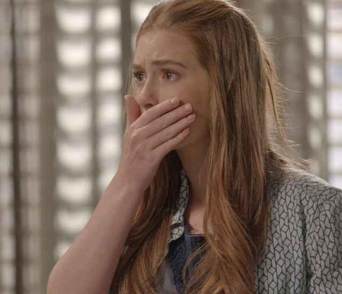 A moça ficará surpresa com a atitude(foto: TV Globo/Reprodução) A moça ficará surpresa com a atitude(foto: TV Globo/Reprodução)