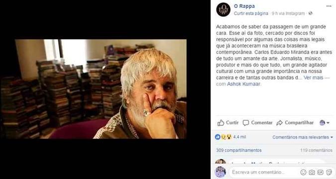 (foto: Facebook/Reprodução ) (foto: Facebook/Reprodução )