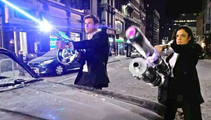 MIB Homens de Preto: Internacional %u2014 Renovação de elenco, com Tessa Thompson e Chris Hemsworth (foto: Sony Pictures/Divulgação) MIB Homens de Preto: Internacional %u2014 Renovação de elenco, com Tessa Thompson e Chris Hemsworth (foto: Sony Pictures/Divulgação)