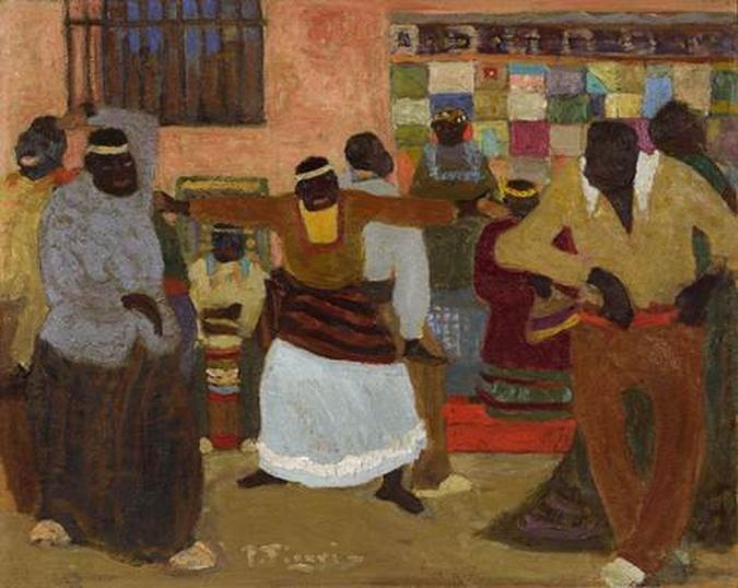 Obra de Pedro Figari(foto: Reprodução) Obra de Pedro Figari(foto: Reprodução)