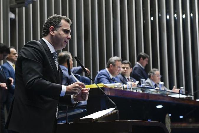 O relator Rodrigo Pacheco: O relator Rodrigo Pacheco: