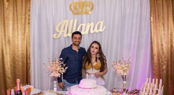 Daniel na festa de aniversário de Allana em 2017(foto: Reprodução/Facebook) Daniel na festa de aniversário de Allana em 2017(foto: Reprodução/Facebook)